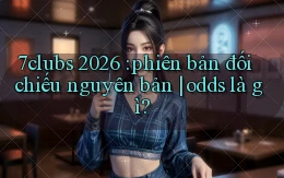 7clubs 2026 phiên bản đối chiếu nguyên bản odds là gì