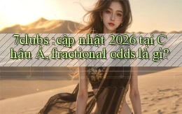 7clubs cập nhật 2026 tại Châu Á, fractional odds là gì
