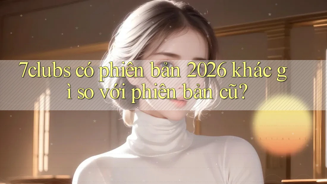 7clubs có phiên bản 2026 khác gì so với phiên bản cũ? 7clubs có phiên bản 2026 khác gì so với phiên bản cũ?