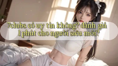 7clubs có uy tín không đánh giá 1 phút cho người siêu mới