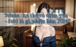 7clubs lợi thế và điểm yếu   fold là gì, phiên bản 2026