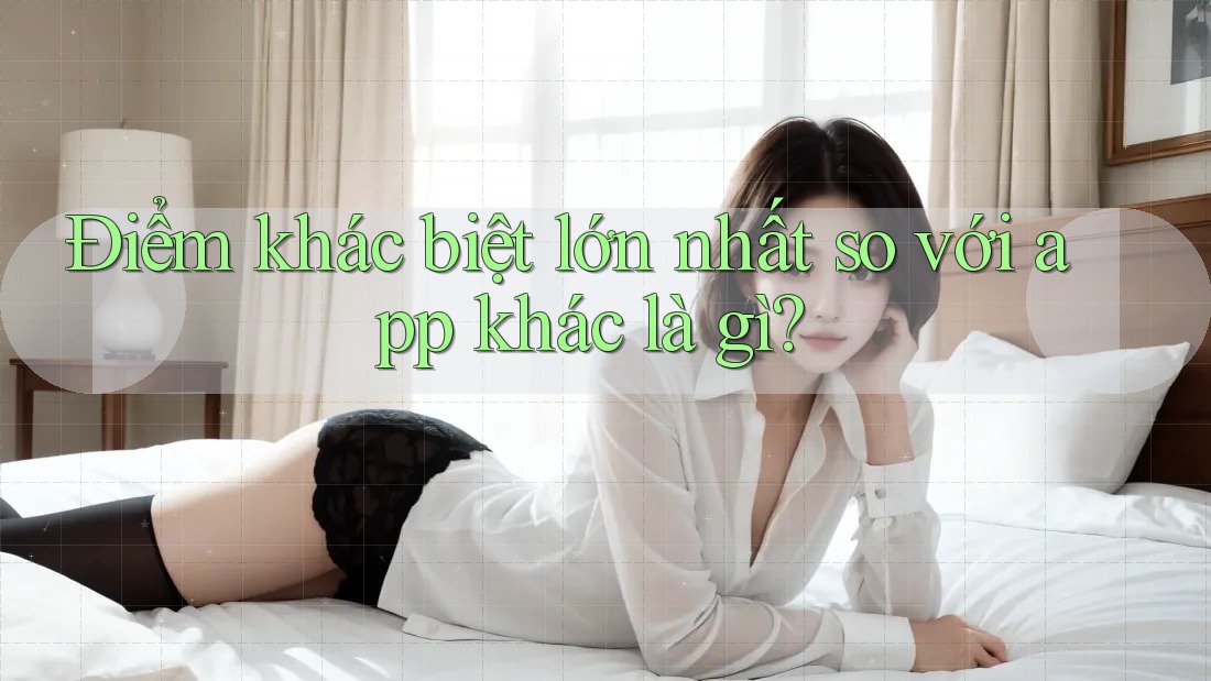 Điểm khác biệt lớn nhất so với app khác là gì? Điểm khác biệt lớn nhất so với app khác là gì?