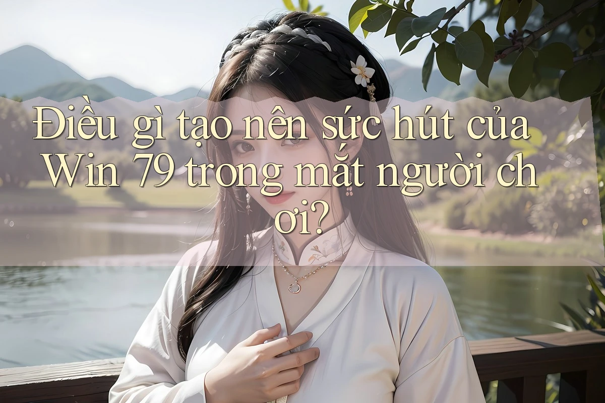 Điều gì tạo nên sức hút của Win 79 trong mắt người chơi? Điều gì tạo nên sức hút của Win 79 trong mắt người chơi?