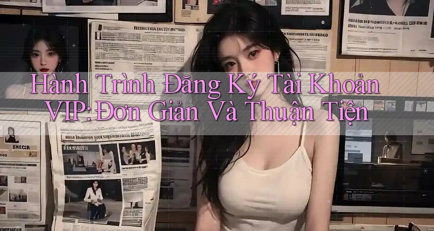 Hành Trình Đăng Ký Tài Khoản VIP: Đơn Giản Và Thuận Tiện Hành Trình Đăng Ký Tài Khoản VIP: Đơn Giản Và Thuận Tiện