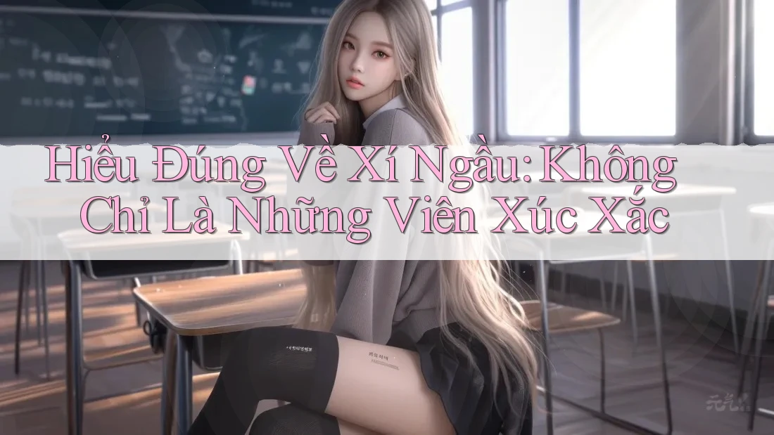 Hiểu Đúng Về Xí Ngầu: Không Chỉ Là Những Viên Xúc Xắc Hiểu Đúng Về Xí Ngầu: Không Chỉ Là Những Viên Xúc Xắc