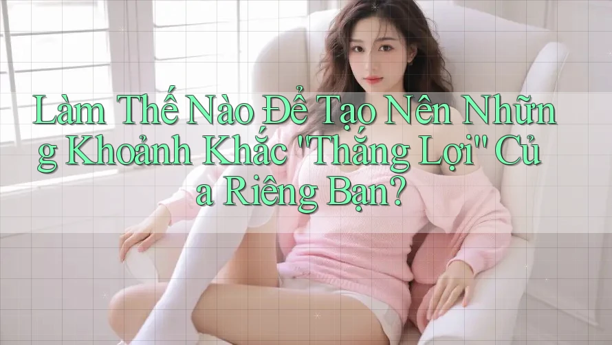 Làm Thế Nào Để Tạo Nên Những Khoảnh Khắc “Thắng Lợi” Của Riêng Bạn? Làm Thế Nào Để Tạo Nên Những Khoảnh Khắc “Thắng Lợi” Của Riêng Bạn?