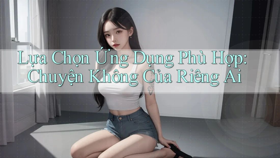 Lựa Chọn Ứng Dụng Phù Hợp: Chuyện Không Của Riêng Ai Lựa Chọn Ứng Dụng Phù Hợp: Chuyện Không Của Riêng Ai