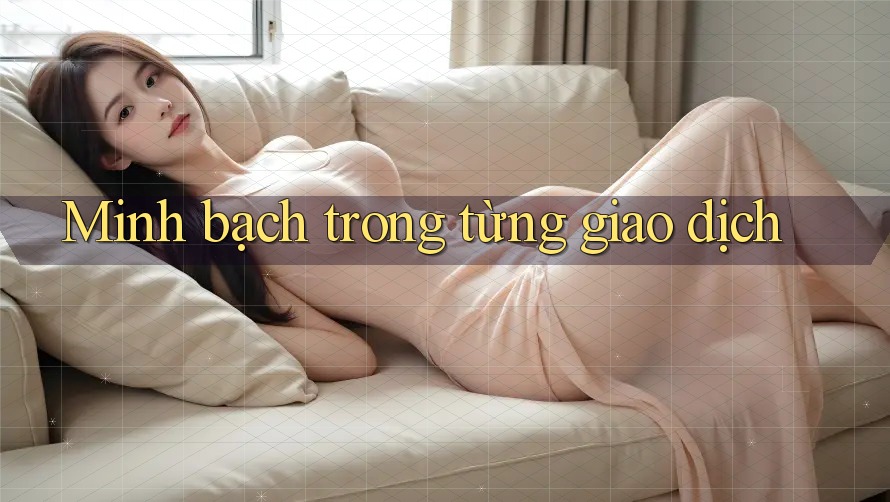 Minh bạch trong từng giao dịch Minh bạch trong từng giao dịch