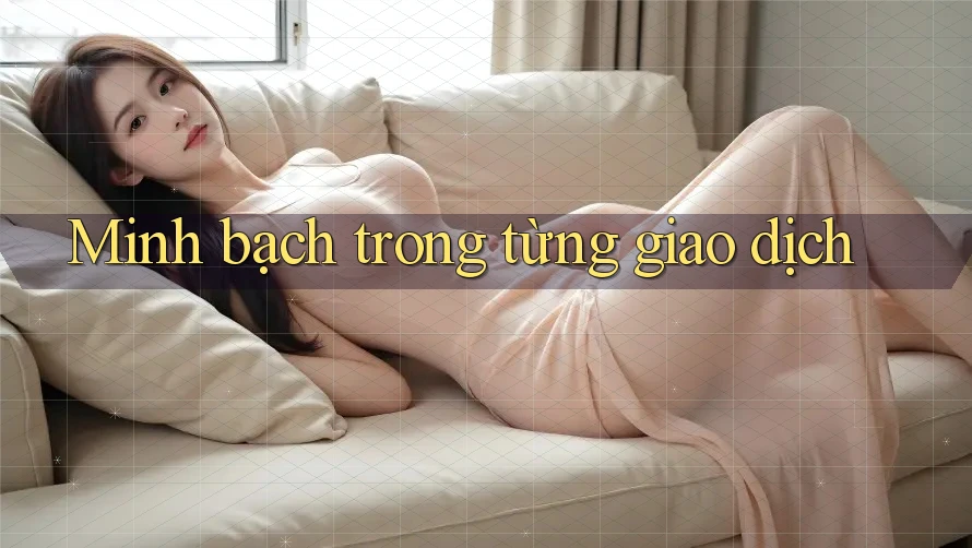 Minh bạch trong từng giao dịch Minh bạch trong từng giao dịch