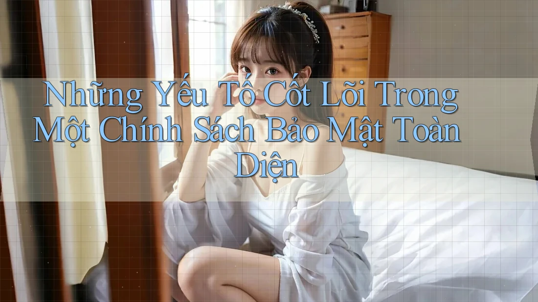 Những Yếu Tố Cốt Lõi Trong Một Chính Sách Bảo Mật Toàn Diện Những Yếu Tố Cốt Lõi Trong Một Chính Sách Bảo Mật Toàn Diện