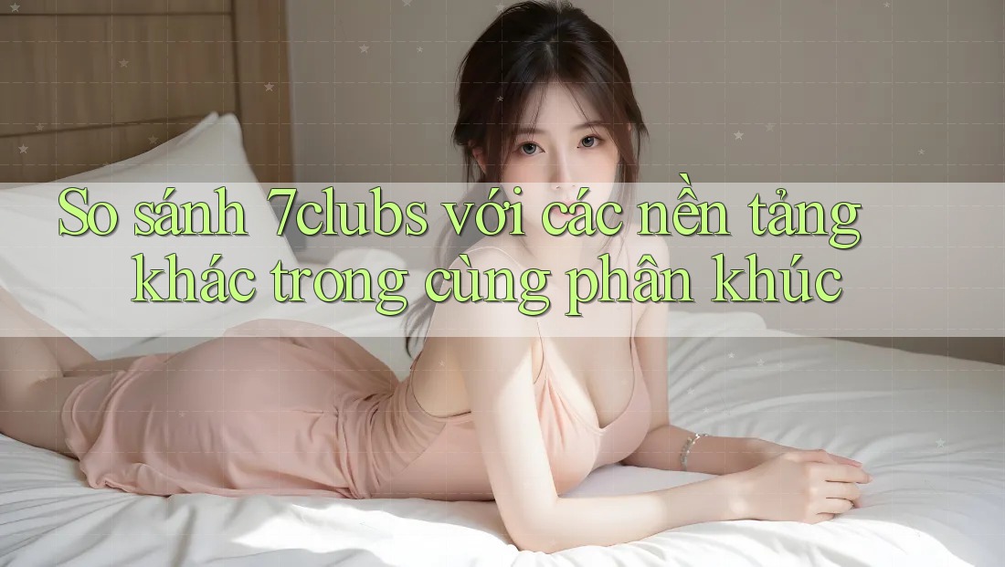 So sánh 7clubs với các nền tảng khác trong cùng phân khúc So sánh 7clubs với các nền tảng khác trong cùng phân khúc