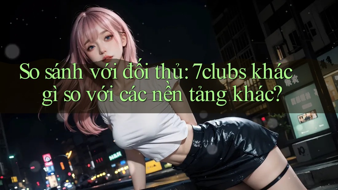 So sánh với đối thủ: 7clubs khác gì so với các nền tảng khác? So sánh với đối thủ: 7clubs khác gì so với các nền tảng khác?