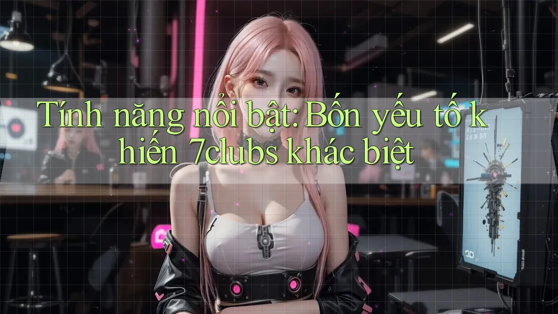 Tính năng nổi bật: Bốn yếu tố khiến 7clubs khác biệt
