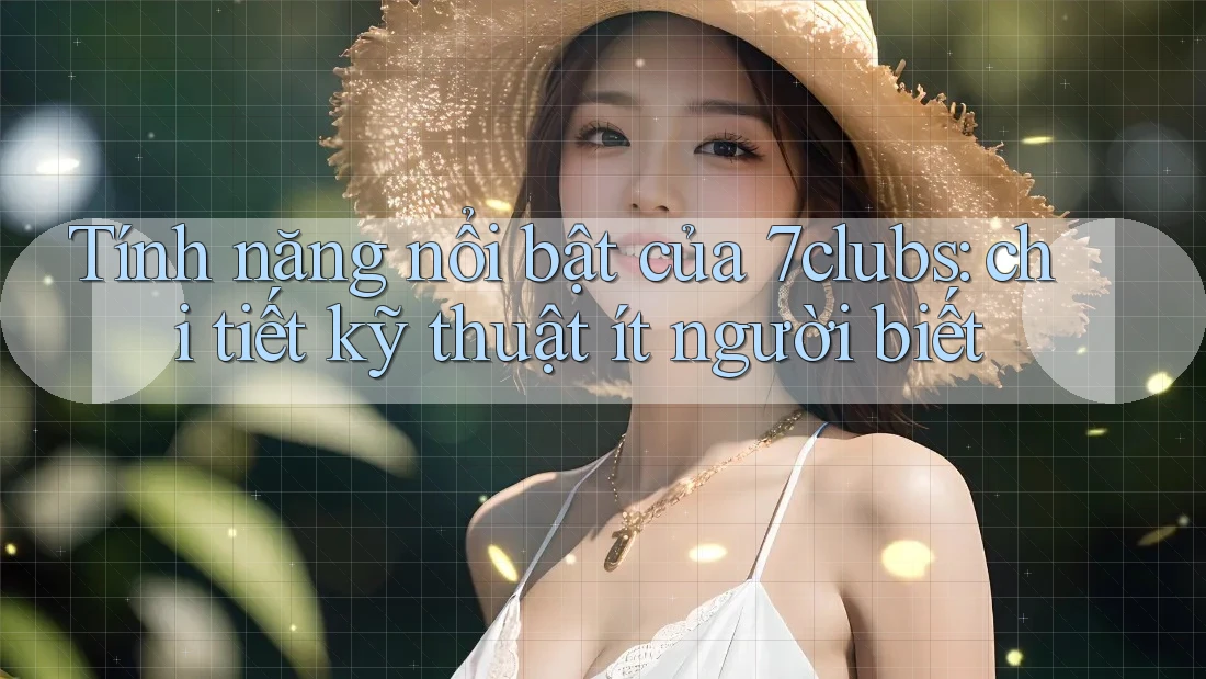 Tính năng nổi bật của 7clubs: chi tiết kỹ thuật ít người biết Tính năng nổi bật của 7clubs: chi tiết kỹ thuật ít người biết