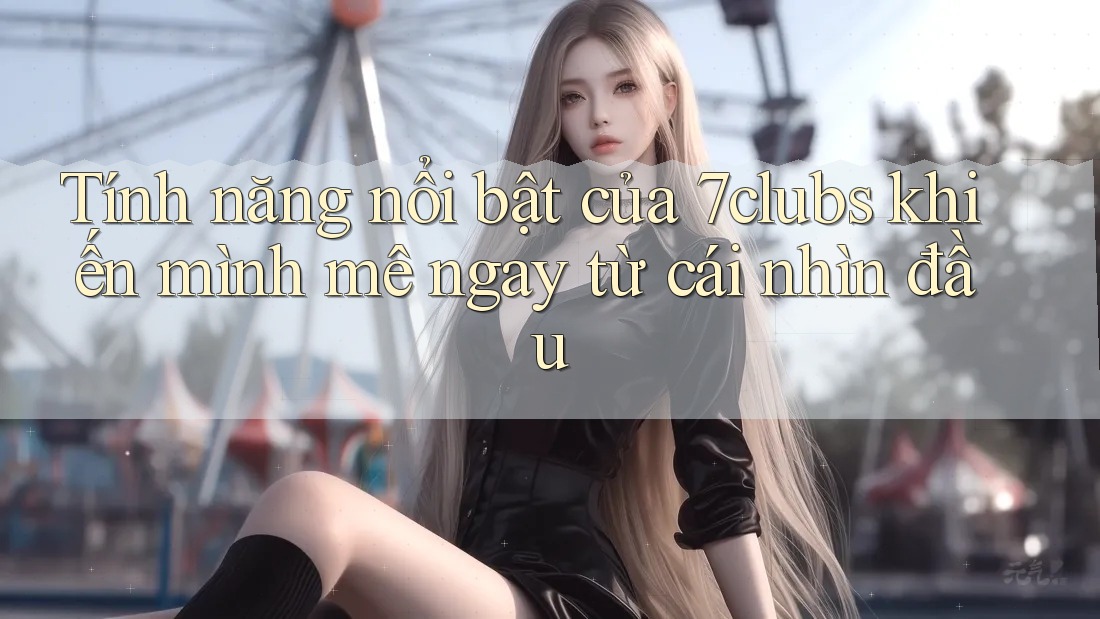 Tính năng nổi bật của 7clubs khiến mình mê ngay từ cái nhìn đầu Tính năng nổi bật của 7clubs khiến mình mê ngay từ cái nhìn đầu