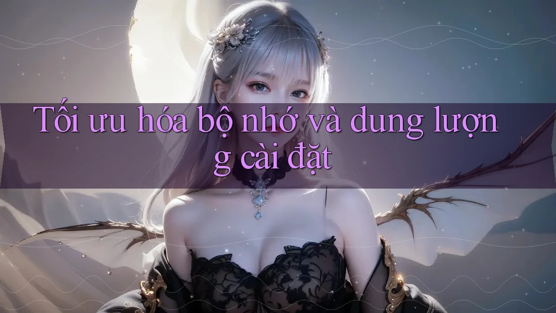 Tối ưu hóa bộ nhớ và dung lượng cài đặt Tối ưu hóa bộ nhớ và dung lượng cài đặt